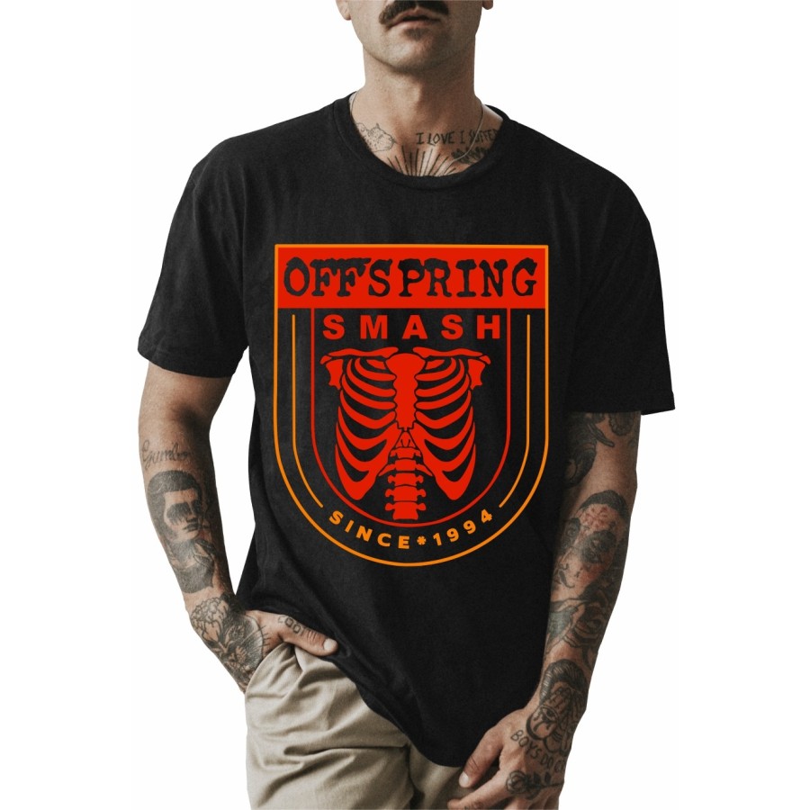 Rockwear Brasil - Camiseta The Offspring 3 Rockwear Preta