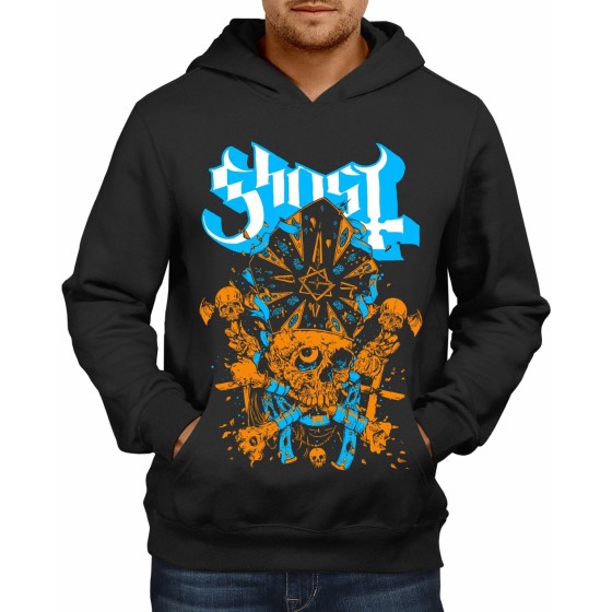 Rockwear Brasil - Moletom Ghost Rockwear Preto