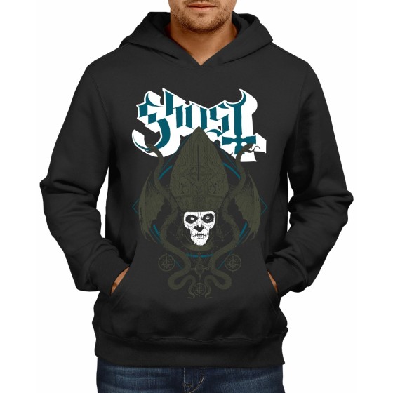 Rockwear Brasil - Moletom Ghost 2 Rockwear Preto