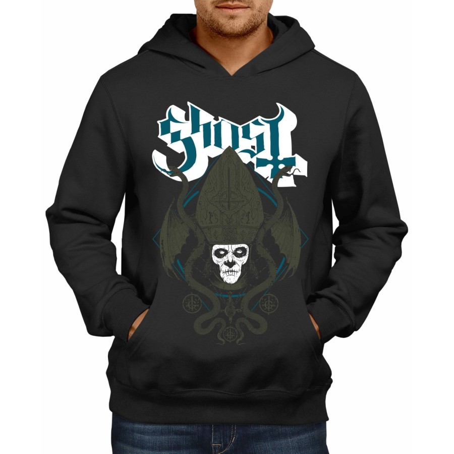 Rockwear Brasil - Moletom Ghost 2 Rockwear Preto