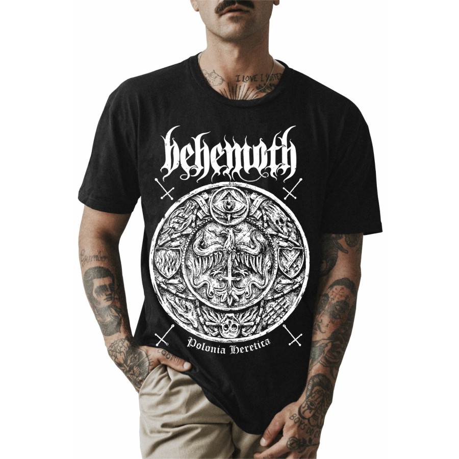 Rockwear Brasil - Camiseta Behemoth 3 Rockwear Preta