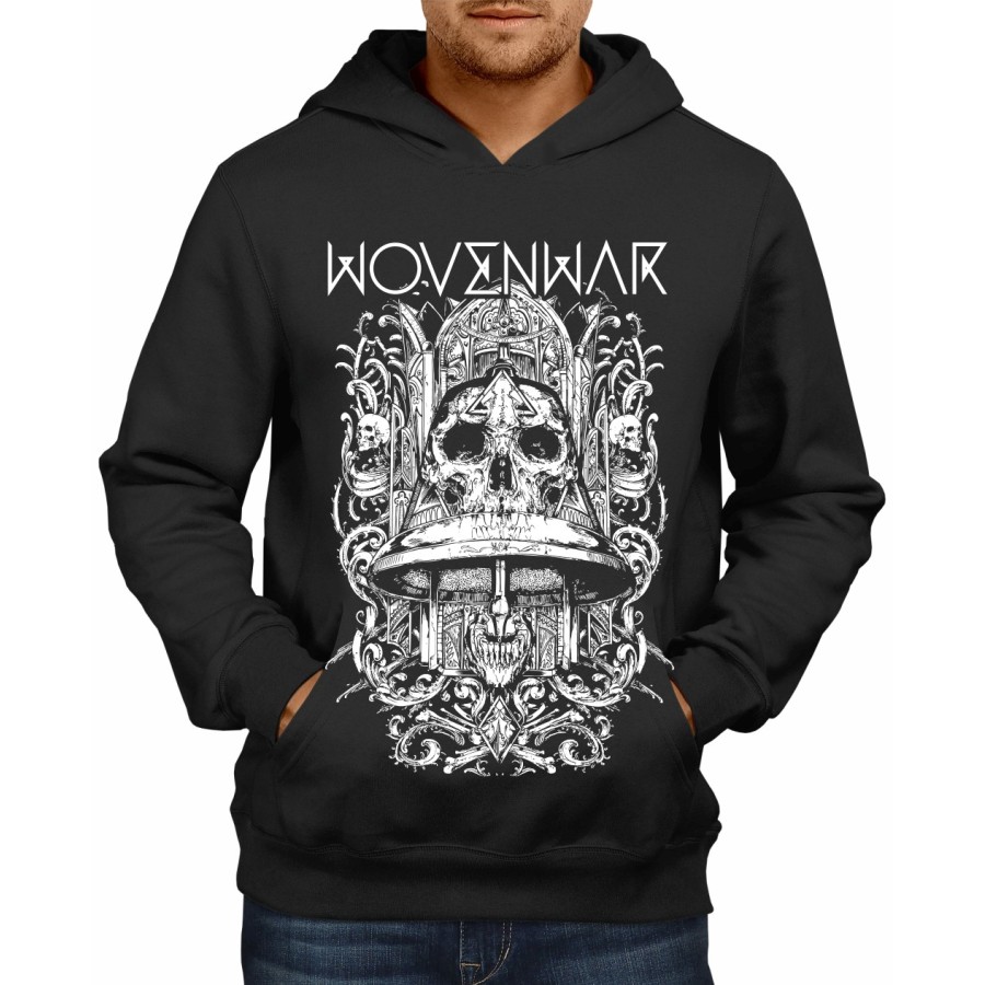 Rockwear Brasil - Moletom Wovenwar 2 Rockwear Preto