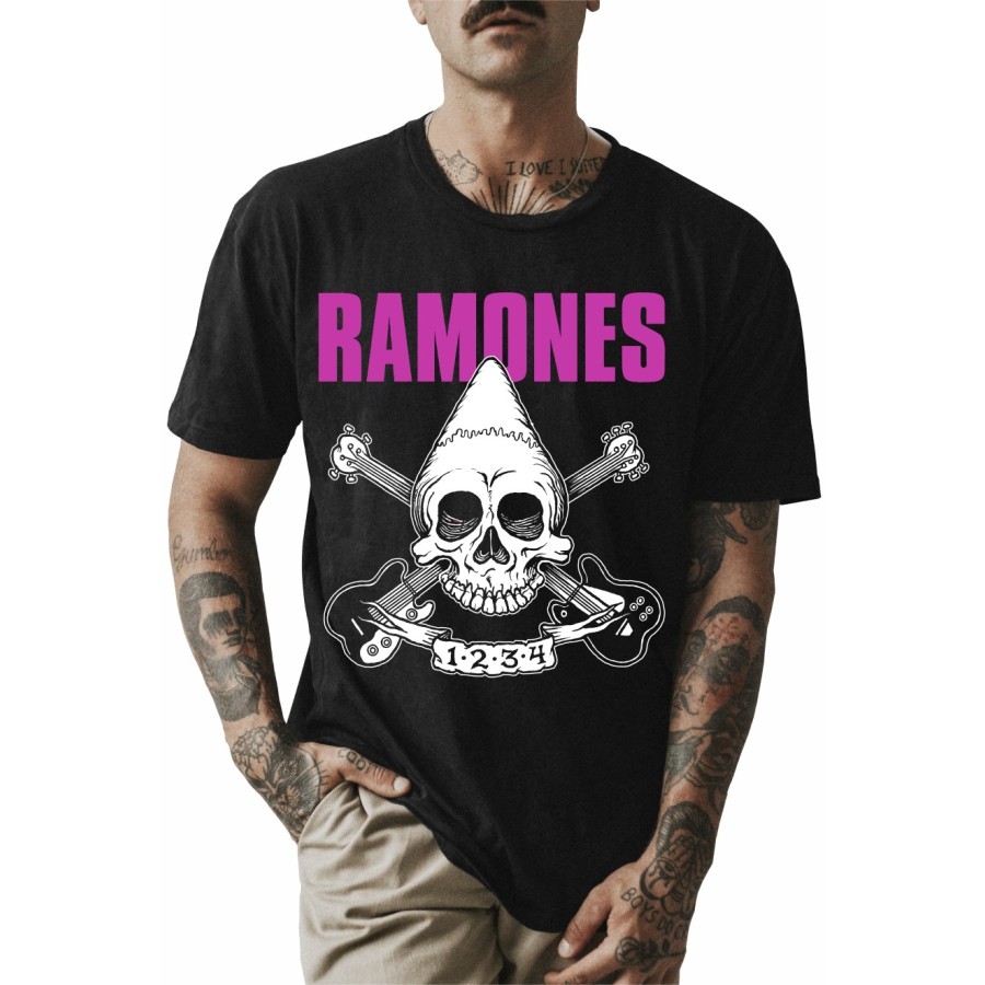 Rockwear Brasil - Camiseta Ramones 3 Rockwear Preta