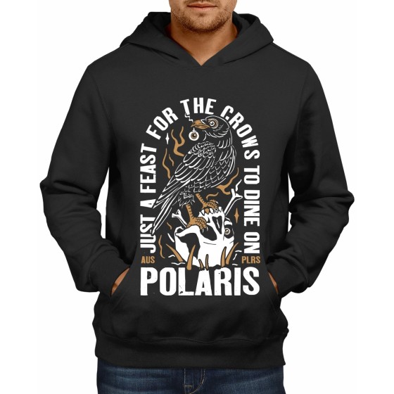 Rockwear Brasil - Moletom Polaris 3 Rockwear Preto