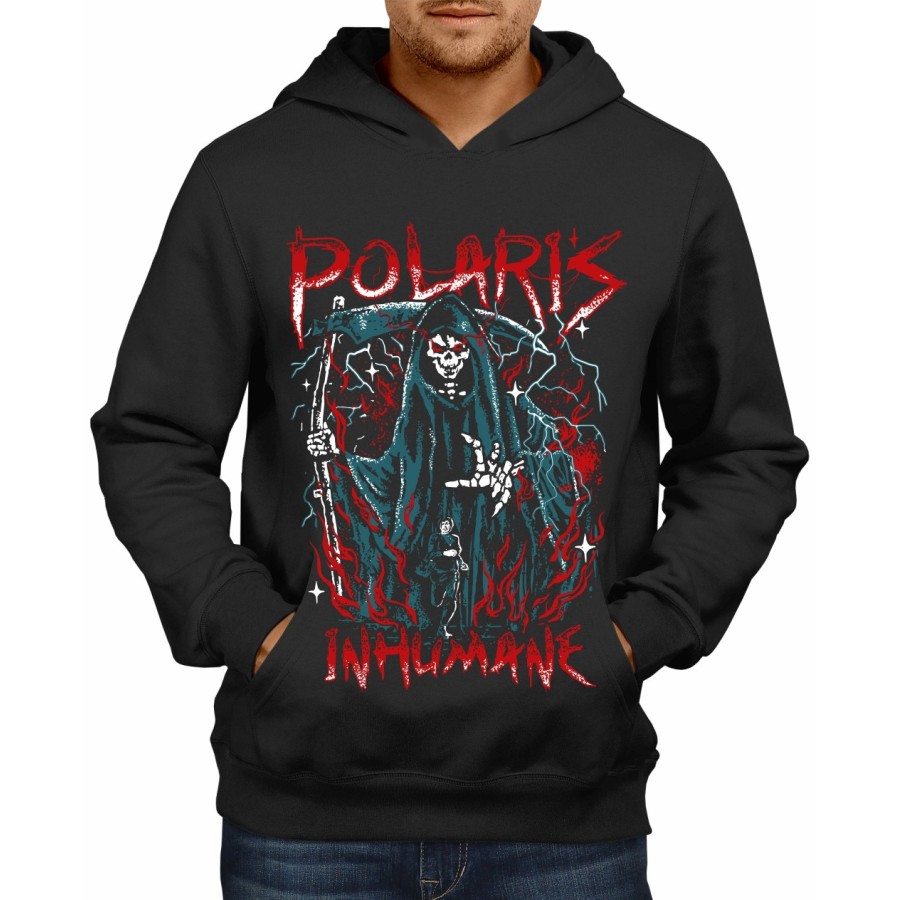 Rockwear Brasil - Moletom Polaris 4 Rockwear Preto