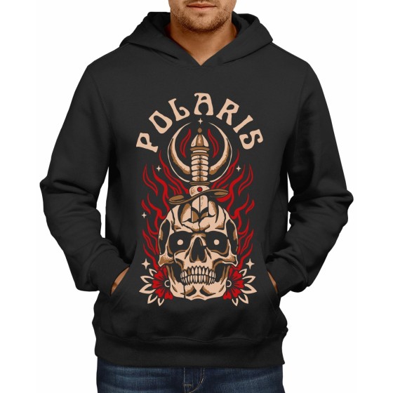 Rockwear Brasil - Moletom Polaris 5 Rockwear Preto