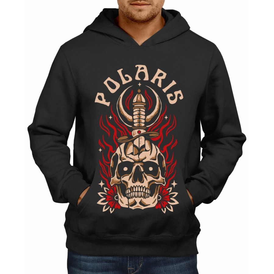 Rockwear Brasil - Moletom Polaris 5 Rockwear Preto