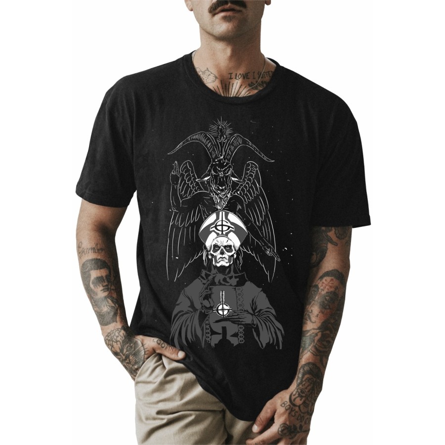 Rockwear Brasil - Camiseta Ghost 3 Rockwear Preta