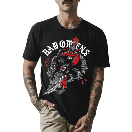 Rockwear Brasil - Camiseta Bad Omens 2 Rockwear Preta