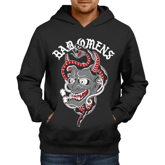 Rockwear Brasil - Moletom Bad Omens 3 Rockwear Preto