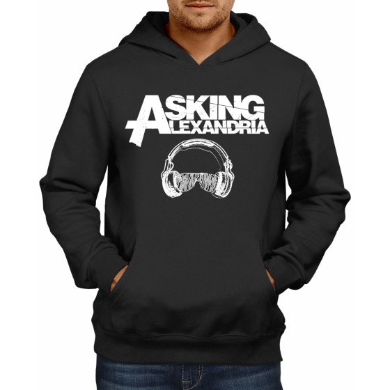 Rockwear Brasil - Moletom Asking Alexandria Rockwear Preto