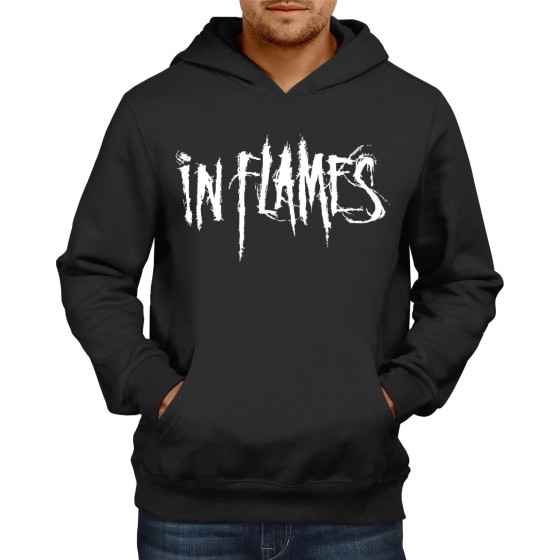 Rockwear Brasil - Moletom In Flames Rockwear Preto