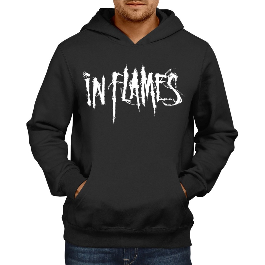 Rockwear Brasil - Moletom In Flames Rockwear Preto