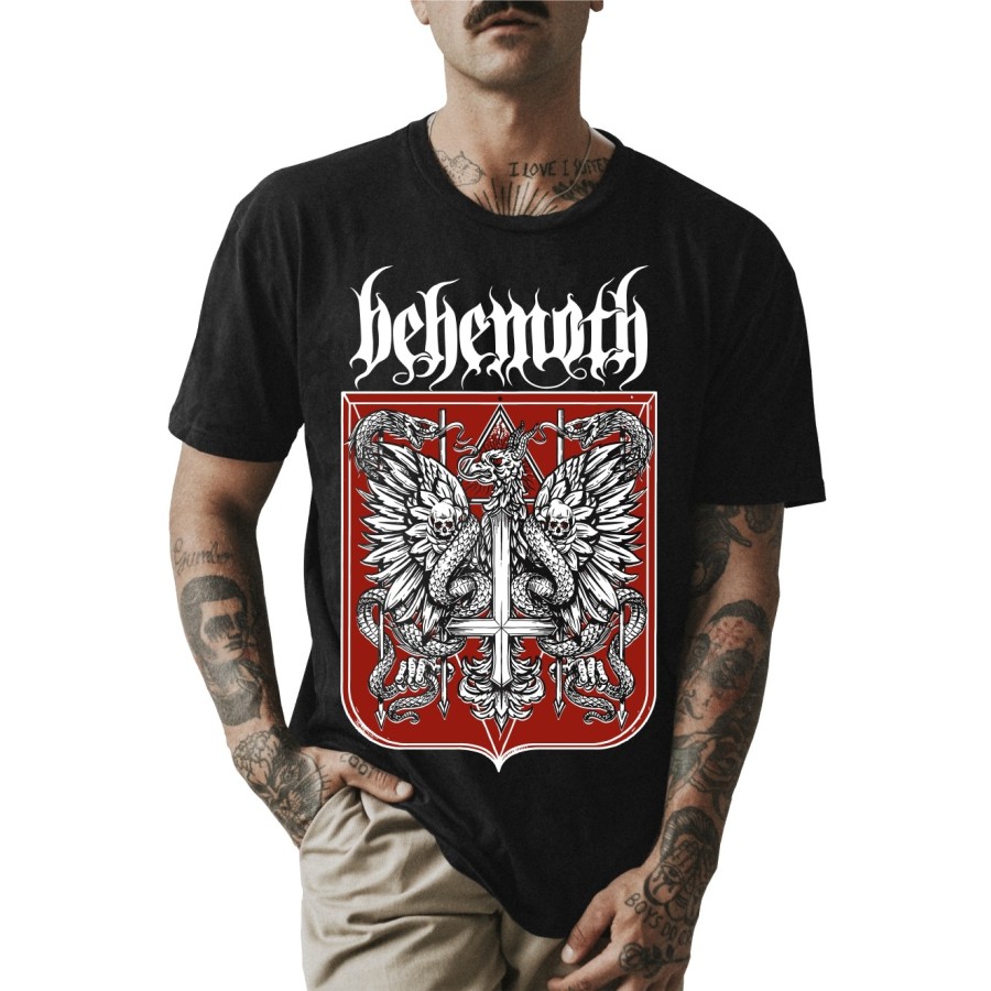 Rockwear Brasil - Camiseta Behemoth 4 Rockwear Preta