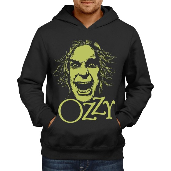 Rockwear Brasil - Moletom Ozzy Osbourne Rockwear Preto