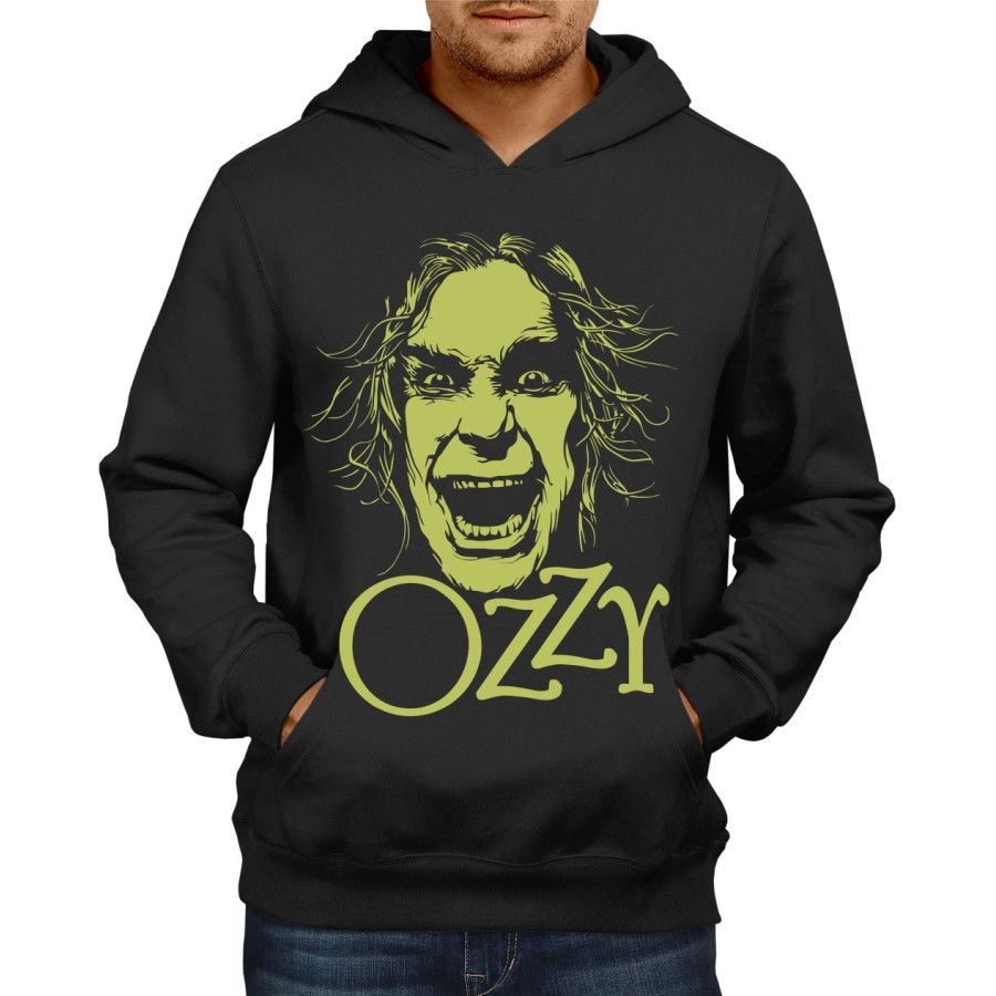 Rockwear Brasil - Moletom Ozzy Osbourne Rockwear Preto