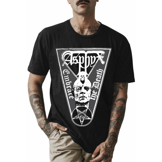 Rockwear Brasil - Camiseta Asphyx Rockwear Preta