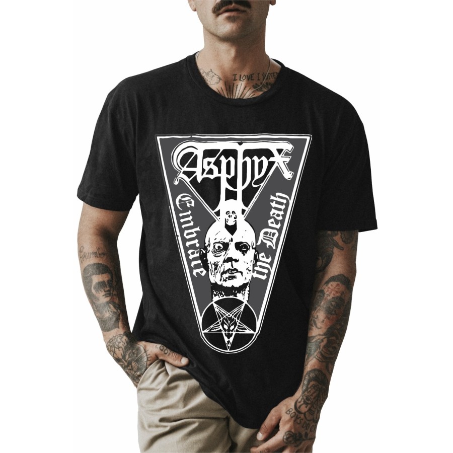 Rockwear Brasil - Camiseta Asphyx Rockwear Preta