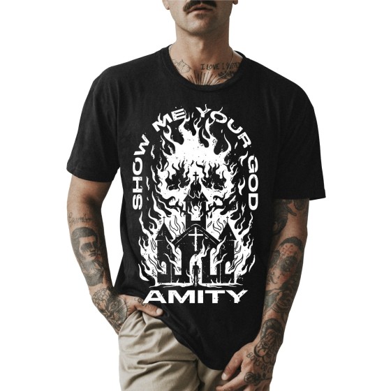 Rockwear Brasil - Camiseta The Amity Affliction Rockwear Preta