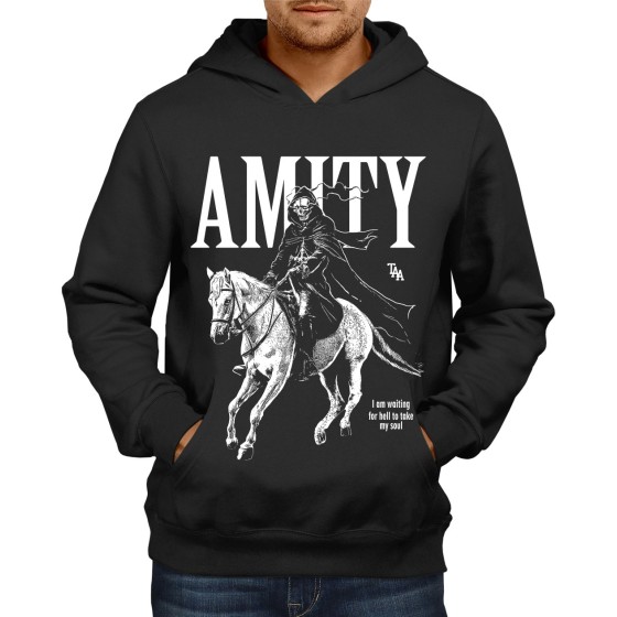 Rockwear Brasil - Moletom The Amity Affliction 4 Rockwear Preto