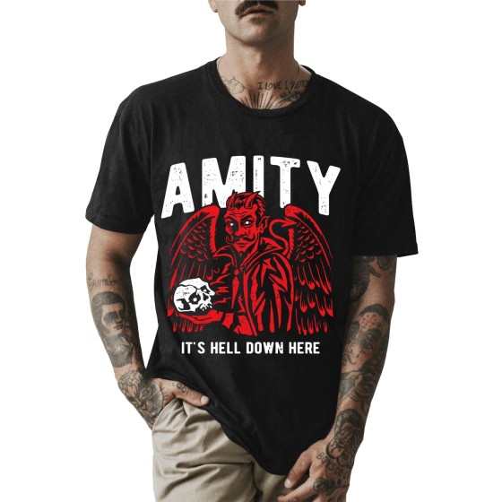 Rockwear Brasil - Camiseta The Amity Affliction 6 Rockwear Preta