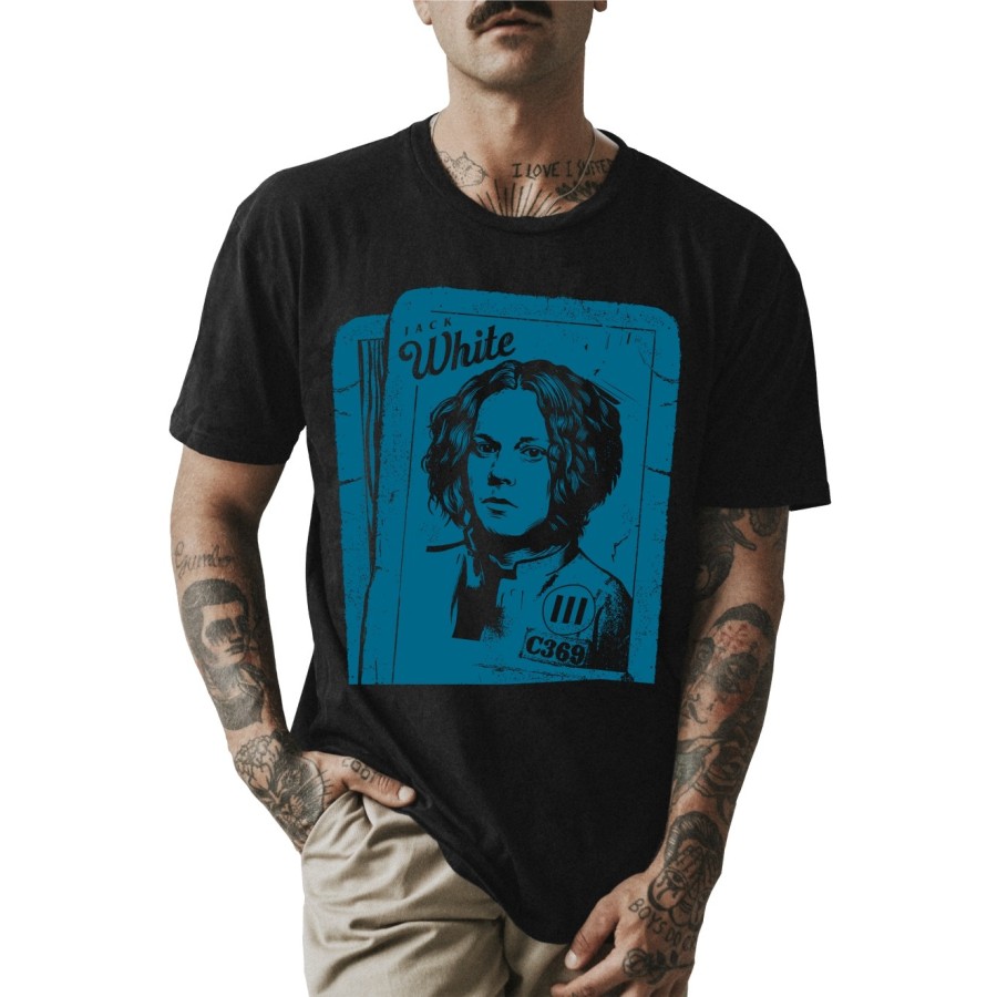 Rockwear Brasil - Camiseta Jack White Rockwear Preta