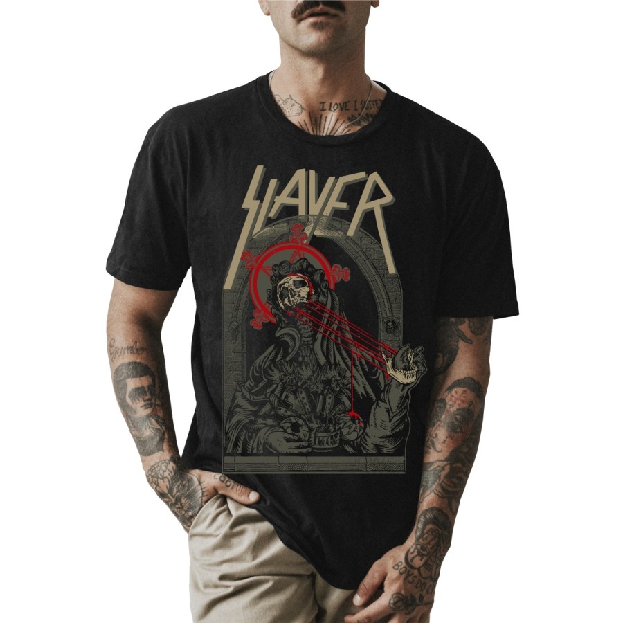 Rockwear Brasil - Camiseta Slayer 2 Rockwear Preta