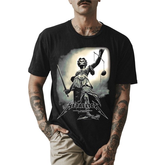 Rockwear Brasil - Camiseta Metallica 7 Rockwear Preta