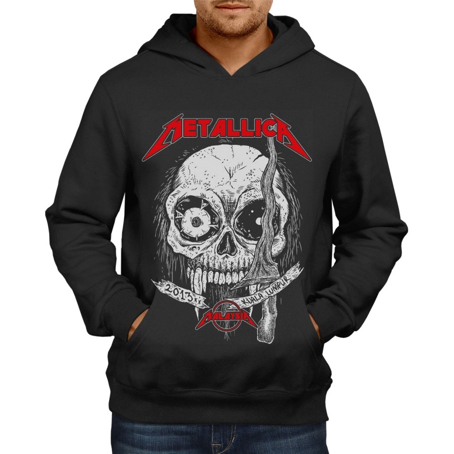 Rockwear Brasil - Moletom Metallica 8 Rockwear Preto