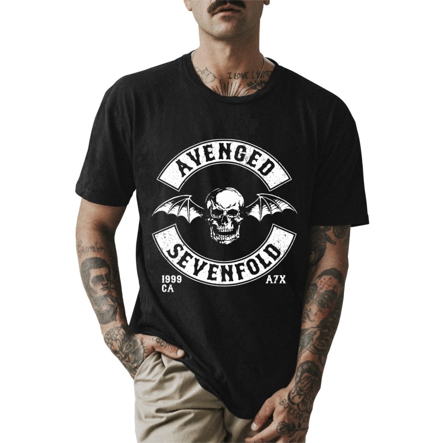 Rockwear Brasil - Camiseta Avenged Sevenfold Rockwear Preta