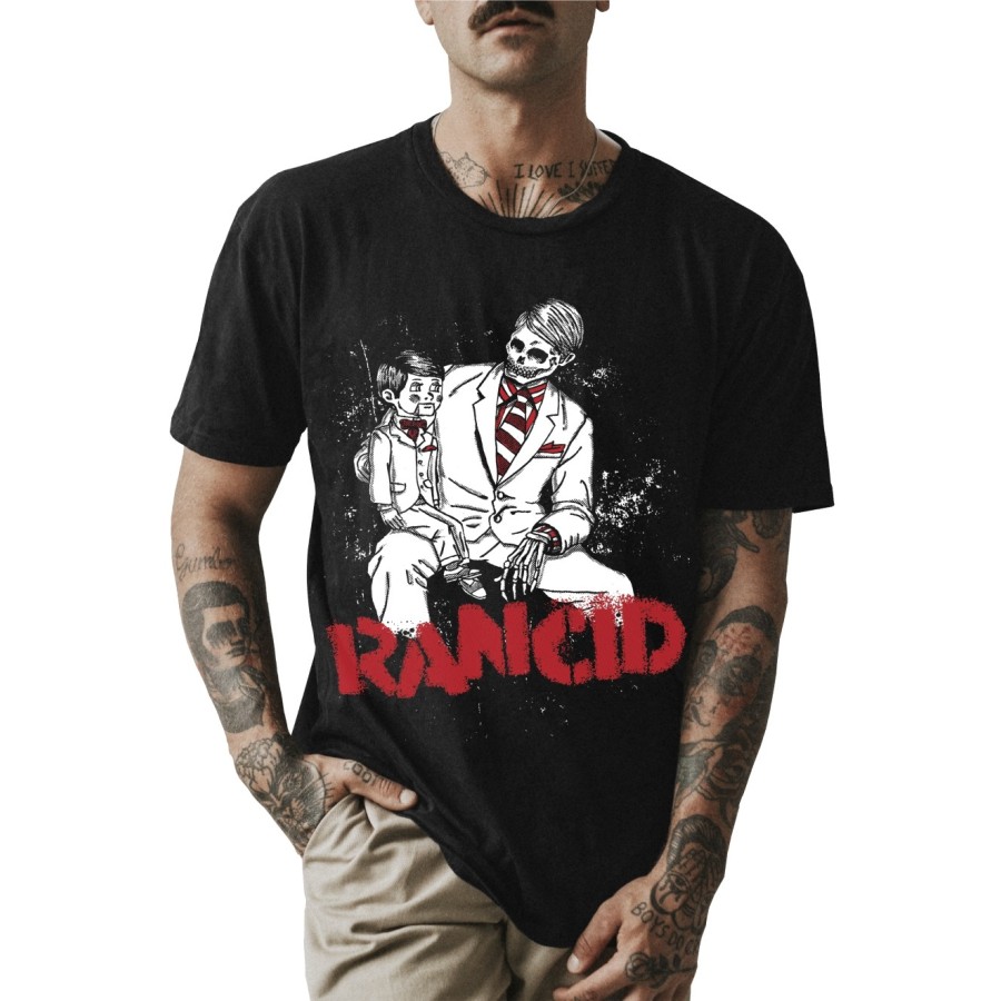 Rockwear Brasil - Camiseta Rancid 3 Rockwear Preta