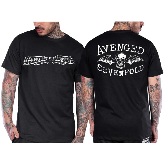 Rockwear Brasil - Camiseta Avenged Sevenfold 9 Rockwear Preta