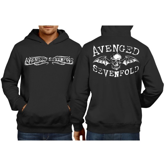 Rockwear Brasil - Moletom Avenged Sevenfold 9 Rockwear Preto