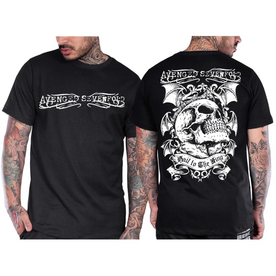 Rockwear Brasil - Camiseta Avenged Sevenfold 11 Rockwear Preta