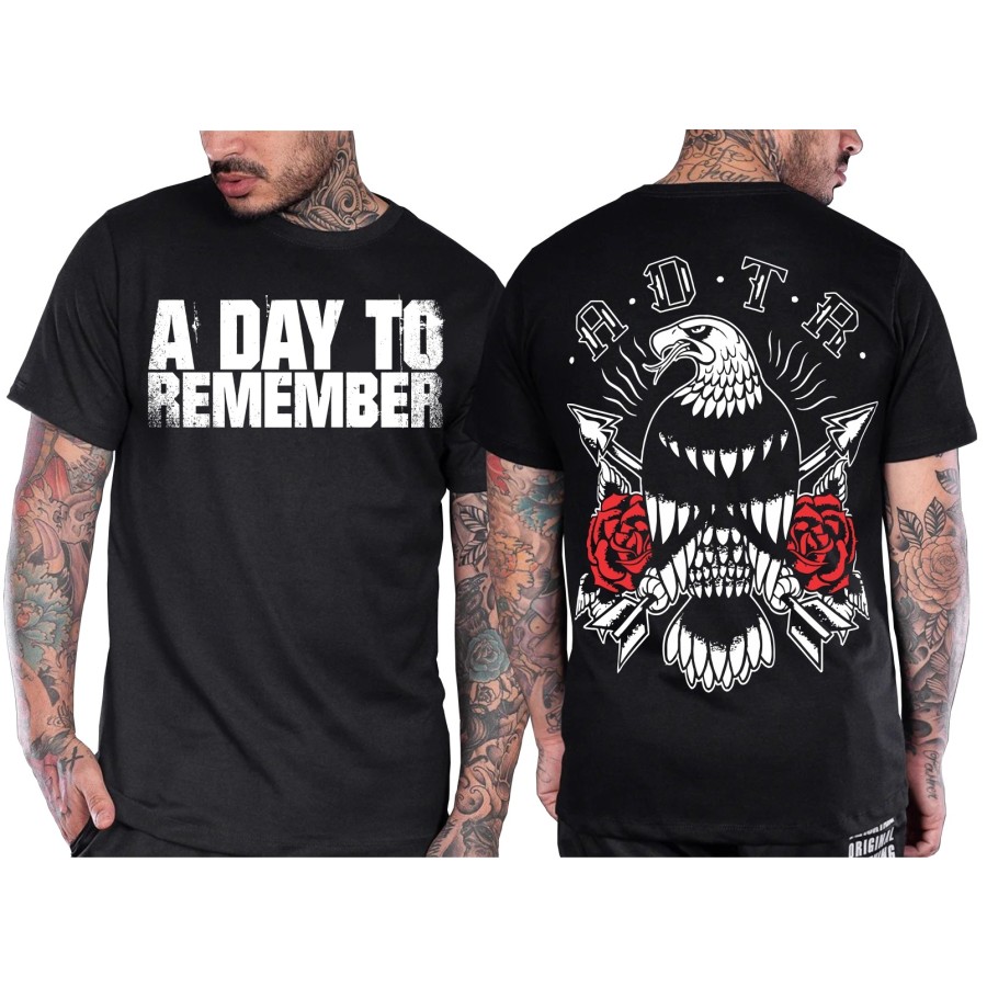 Rockwear Brasil - Camiseta A Day To Remember 7 Rockwear Preta