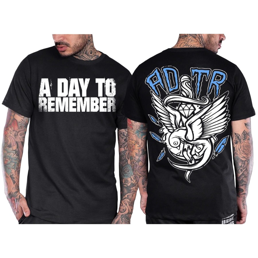 Rockwear Brasil - Camiseta A Day To Remember 8 Rockwear Preta