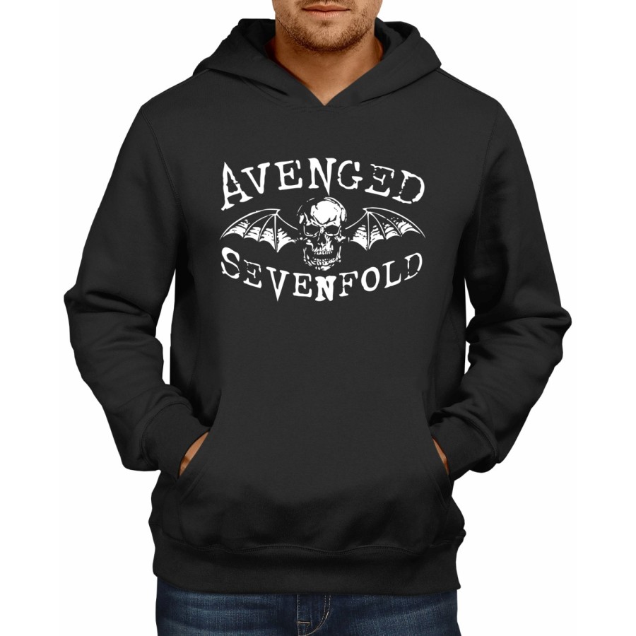 Rockwear Brasil - Moletom Avenged Sevenfold 3 Rockwear Preto