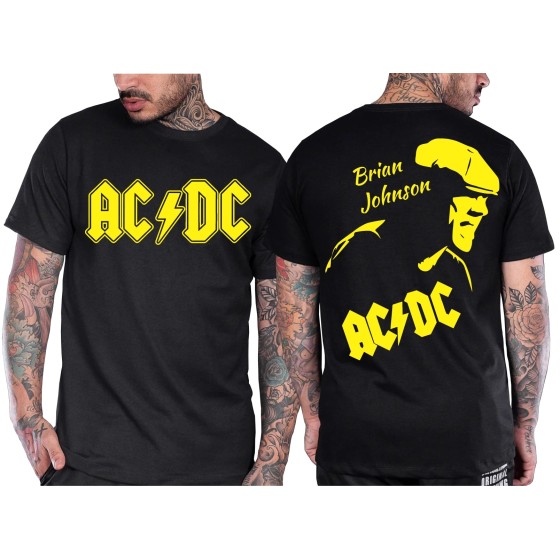 Rockwear Brasil - Camiseta ACDC 13 Rockwear Preta