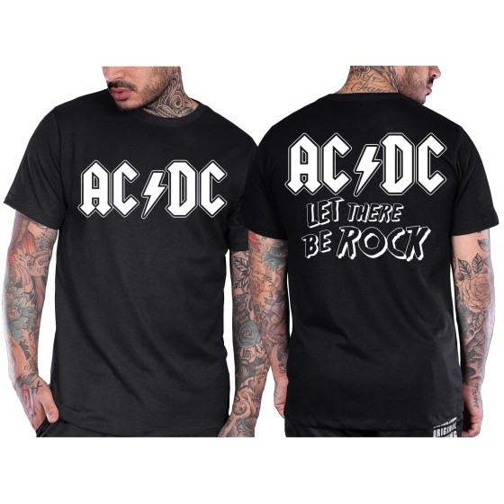 Rockwear Brasil - Camiseta ACDC 14 Rockwear Preta