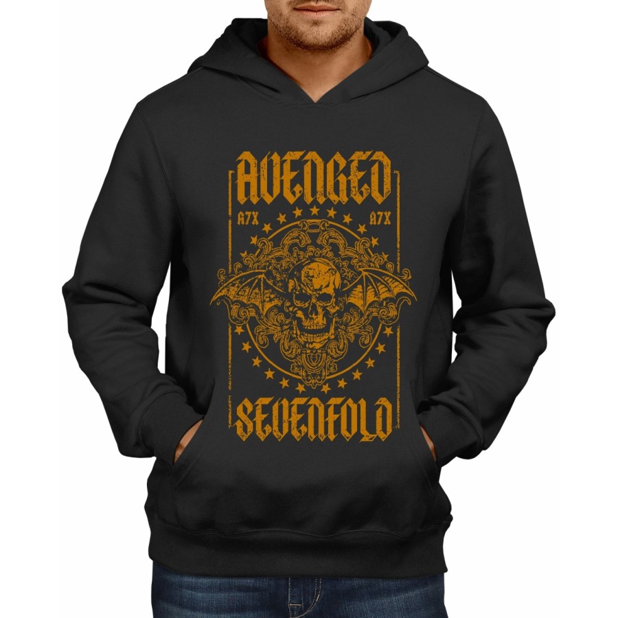 Rockwear Brasil - Moletom Avenged Sevenfold 4 Rockwear Preto