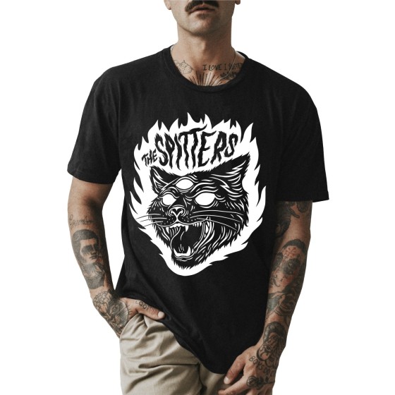 Rockwear Brasil - Camiseta The Spitters Rockwear Preta