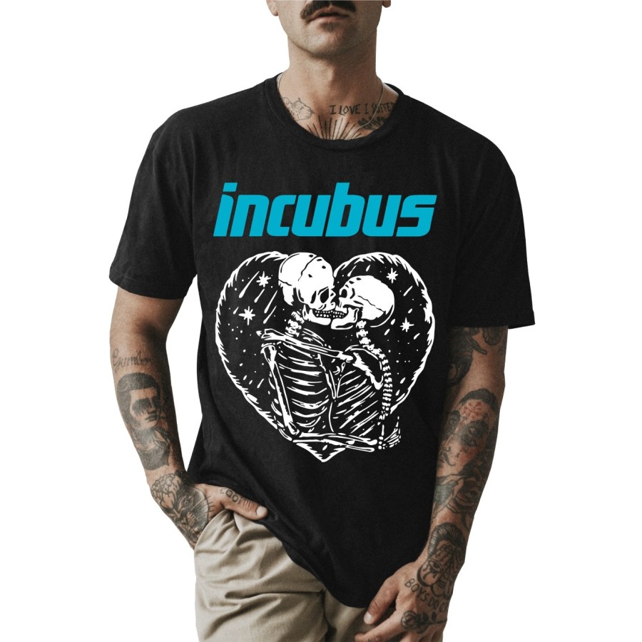 Rockwear Brasil - Camiseta Incubus 2 Rockwear Preta