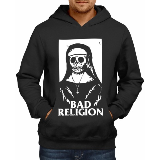 Rockwear Brasil - Moletom Bad Religion Rockwear Preto