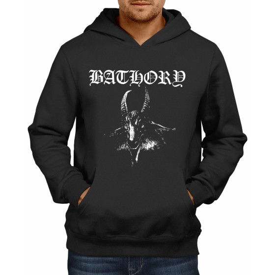 Rockwear Brasil - Moletom Bathory Rockwear Preto