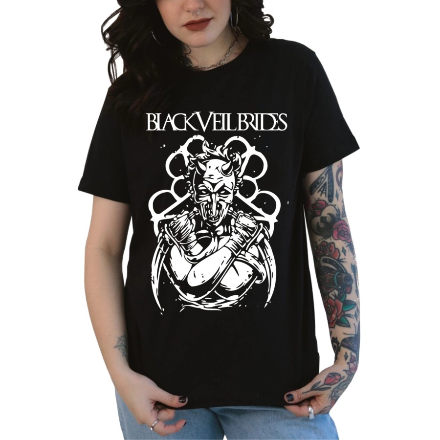 Rockwear Brasil - Baby look Black Veil Brides Rockwear Preta