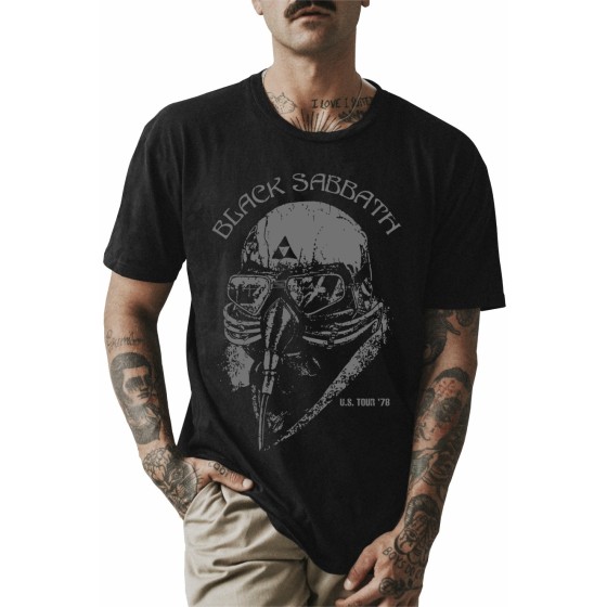 Rockwear Brasil - Camiseta Black Sabbath 4 Rockwear Preta