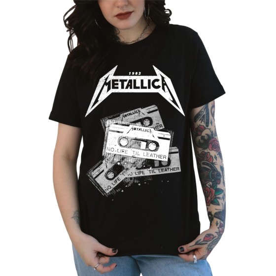 Rockwear Brasil - Baby look Metallica 3 Rockwear Preta