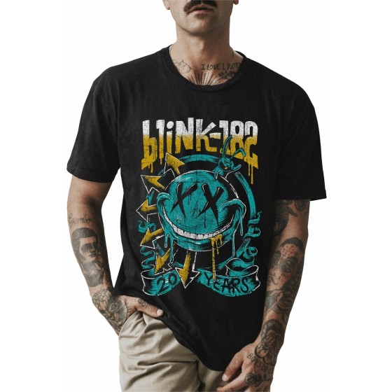 Rockwear Brasil - Camiseta Blink-182 3 Rockwear Preta