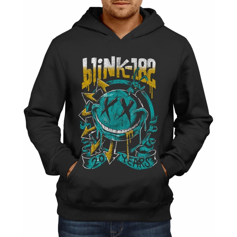 Rockwear Brasil - Moletom Blink-182 3 Rockwear Preto