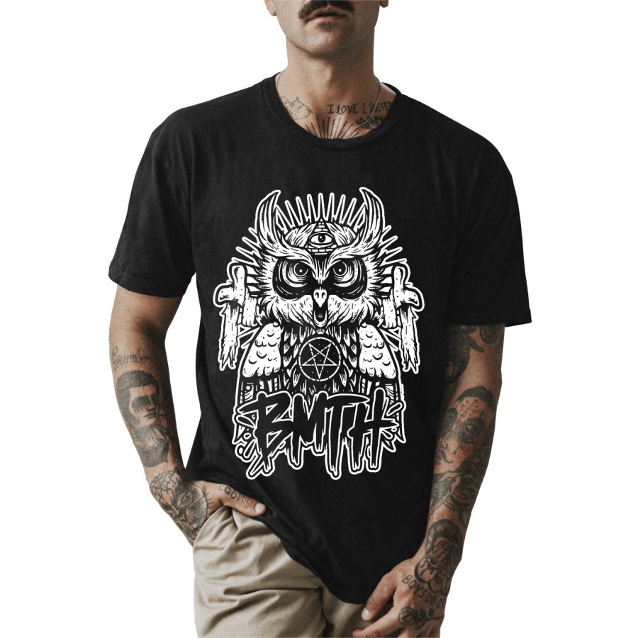 Rockwear Brasil - Camiseta Bring Me The Horizon Rockwear Preta